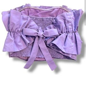 Judith March size small crop top ruffle